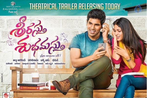 Allu Arjun's Wishes to Srirasthu
