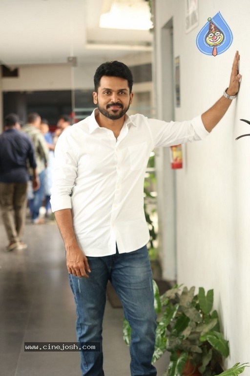 Hero Karthi Interview About Chinna Babu - 15 / 21 photos