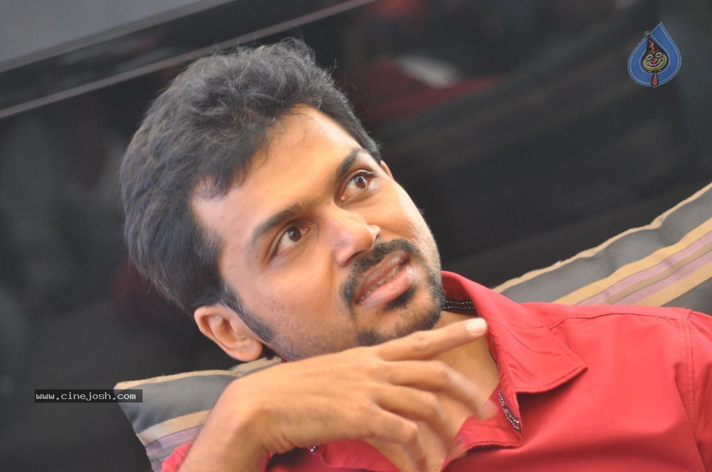 Hero Karthi Interview Stills - 15 / 49 photos