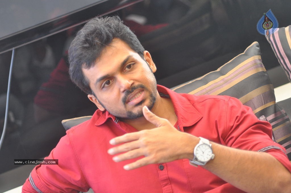 Hero Karthi Interview Stills - 21 / 49 photos