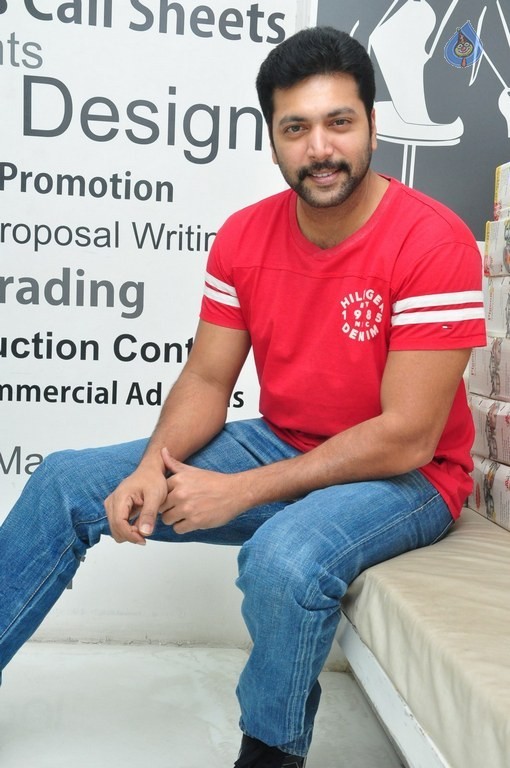 Jayam Ravi Interview Photos - 3 / 20 photos