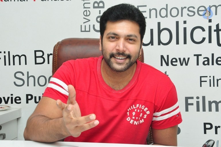 Jayam Ravi Interview Photos - 14 / 20 photos