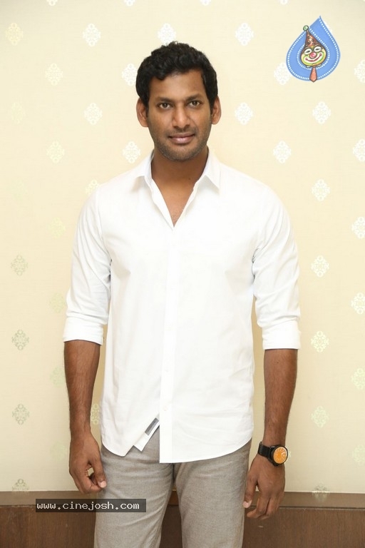 Vishal Interview Images - 6 / 14 photos