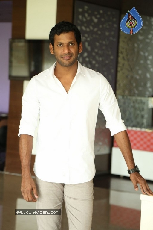 Vishal Interview Images - 10 / 14 photos