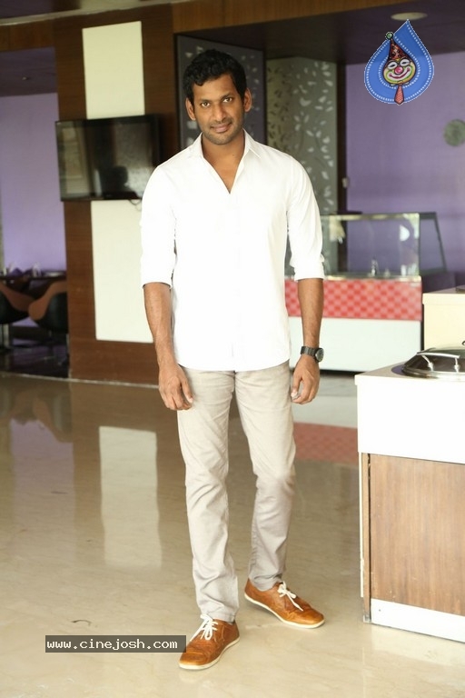 Vishal Interview Images - 12 / 14 photos