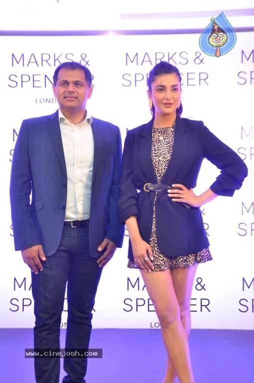 Shruti Haasan at Marks And Spencer Store launch - 20 / 21 photos