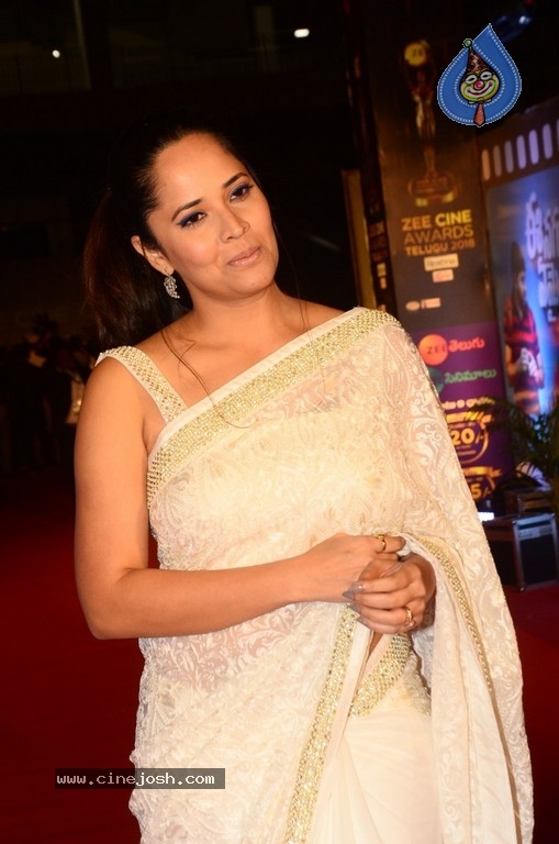 Anasuya at Zee Cine Awards 2018 - 17 / 17 photos