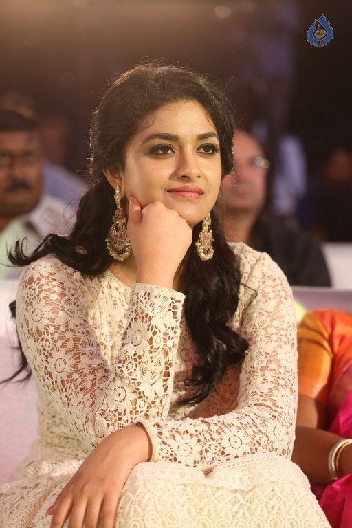 Keerthi Suresh at Rail Audio Launch - 7 / 21 photos