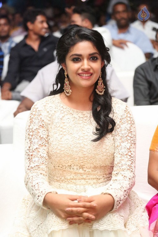 Keerthi Suresh at Rail Audio Launch - 14 / 21 photos