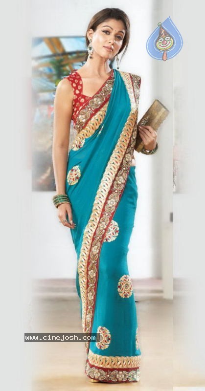 Nayanthara New Photos In Saree - 9 / 16 photos