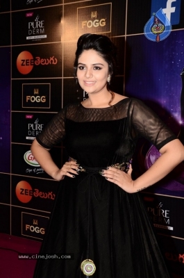 Sreemukhi At Zee Apsara Awards - 2 of 21