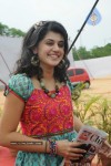 Tapsee visits Nizam College Grounds - 65 of 72