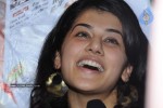 Tapsee visits Nizam College Grounds - 72 of 72
