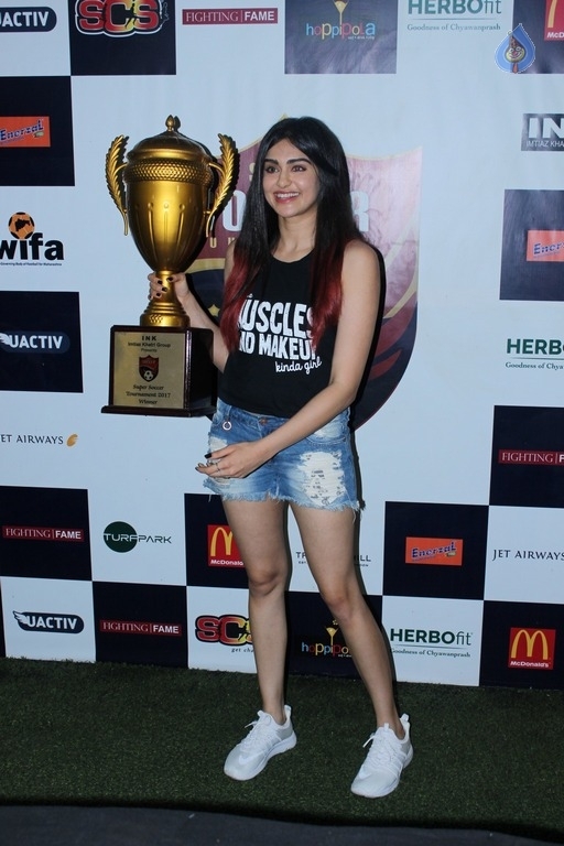 Adah Sharma and Tiger Shroff Launches Super Soccer Tournament - 2 / 38 photos