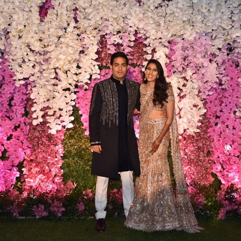 Akash Ambani And Shloka Mehta Reception Photos - 10 / 75 photos