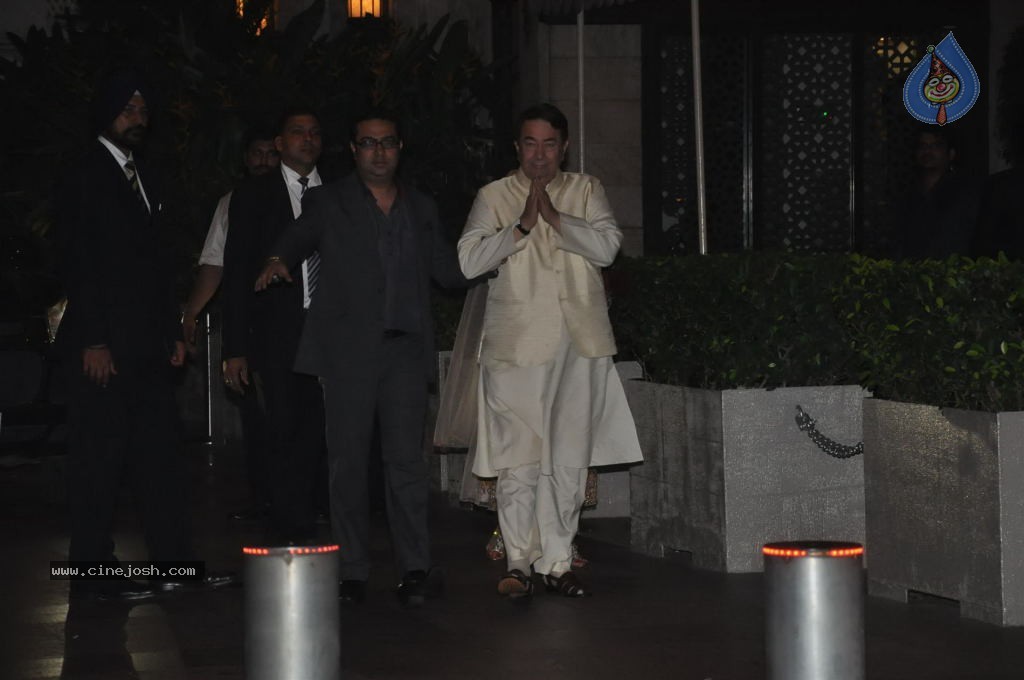 Bolly Celebs at Saif-Kareena Wedding Party - 65 / 80 photos