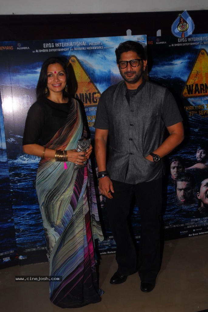 Bolly Celebs at Warning 3D Premiere - 36 / 48 photos