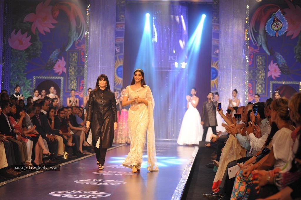 Bolly Celebs Walks the Ramp at IIJW 2014 Grand Finale - 21 / 114 photos