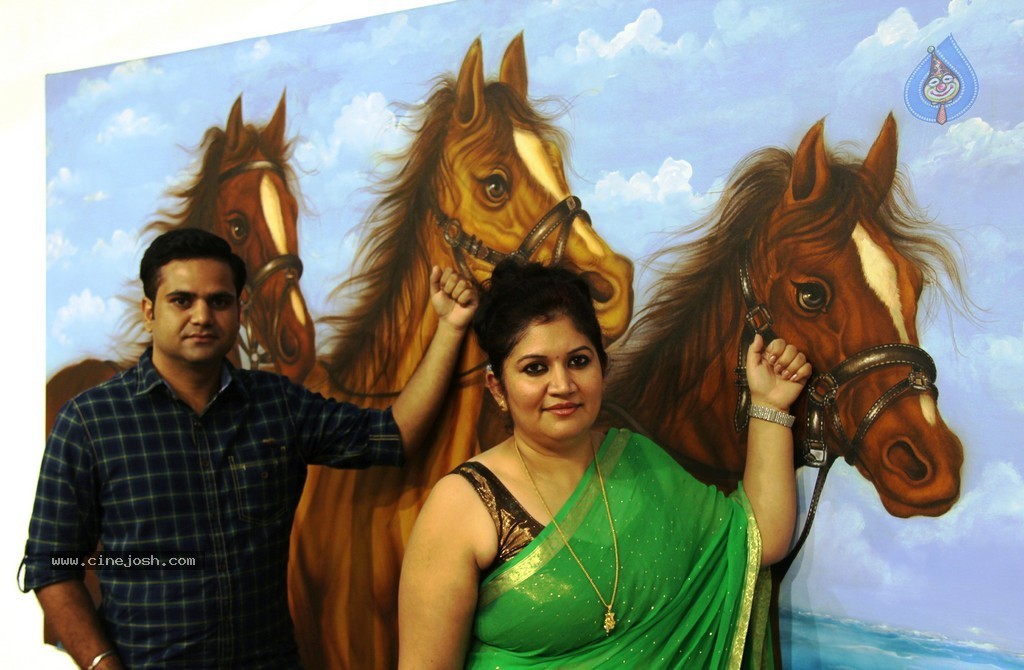 Celebs at Dr Seema Chaudhary n Nitin Chaudhary Art Show - 8 / 24 photos