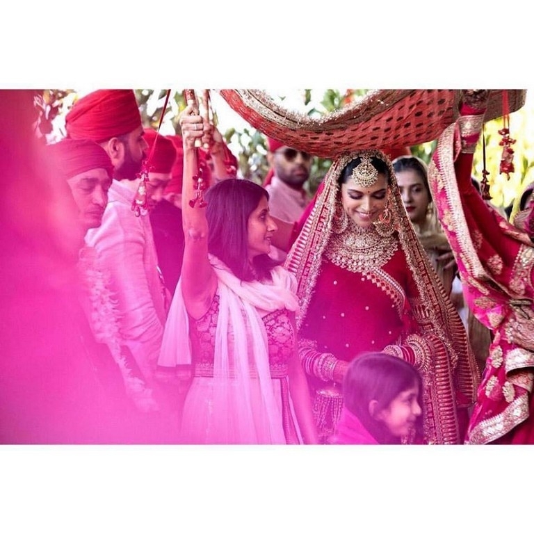 Deepika and Ranveer Wedding Celebrations - 12 / 16 photos
