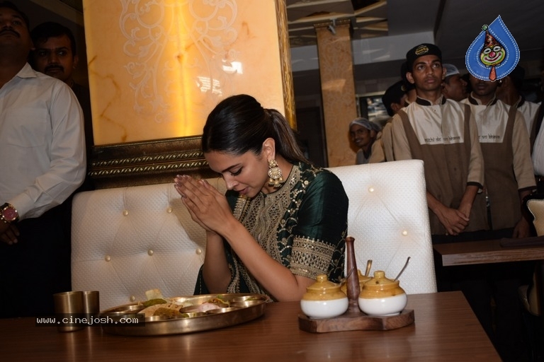 Deepika Padukone At Maharaja Bhog Hotel - 13 / 13 photos