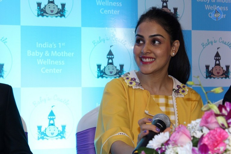 Genelia at Baby and Mother Wellness Centre Launch - 6 / 33 photos