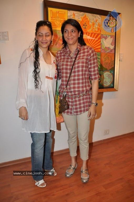 Minissha Lamba Mom Art Exhibition - 9 / 34 photos