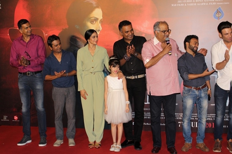 MOM Movie Trailer Launch - 6 / 19 photos