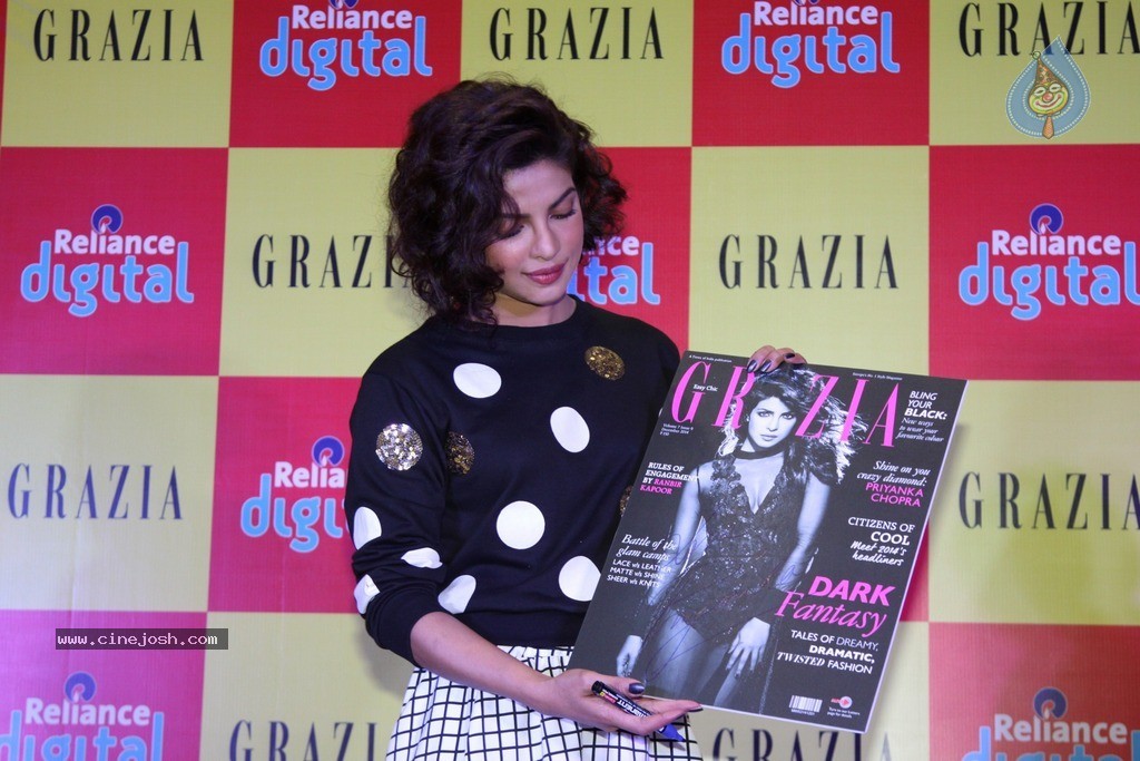 Priyanka Chopra Launches Grazia Magazine Cover - 5 / 40 photos