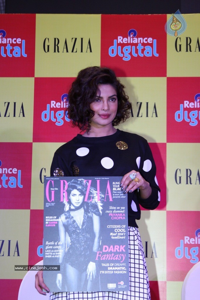 Priyanka Chopra Launches Grazia Magazine Cover - 6 / 40 photos