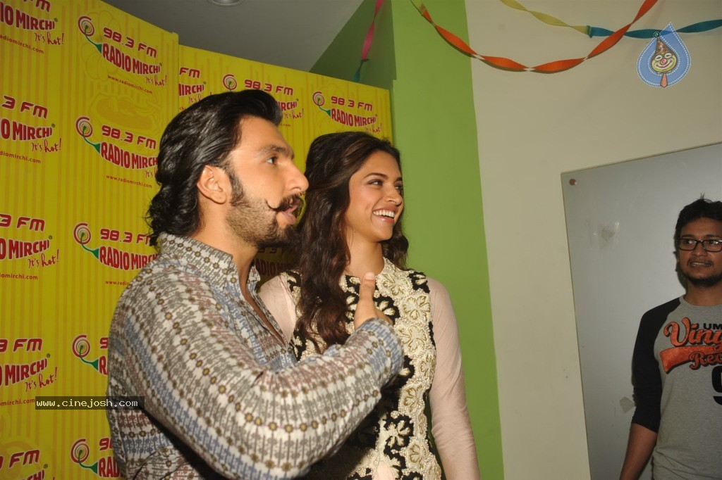 Ram Leela Team at Radio Mirchi - 17 / 44 photos