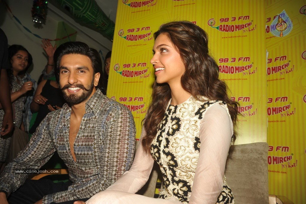 Ram Leela Team at Radio Mirchi - 20 / 44 photos