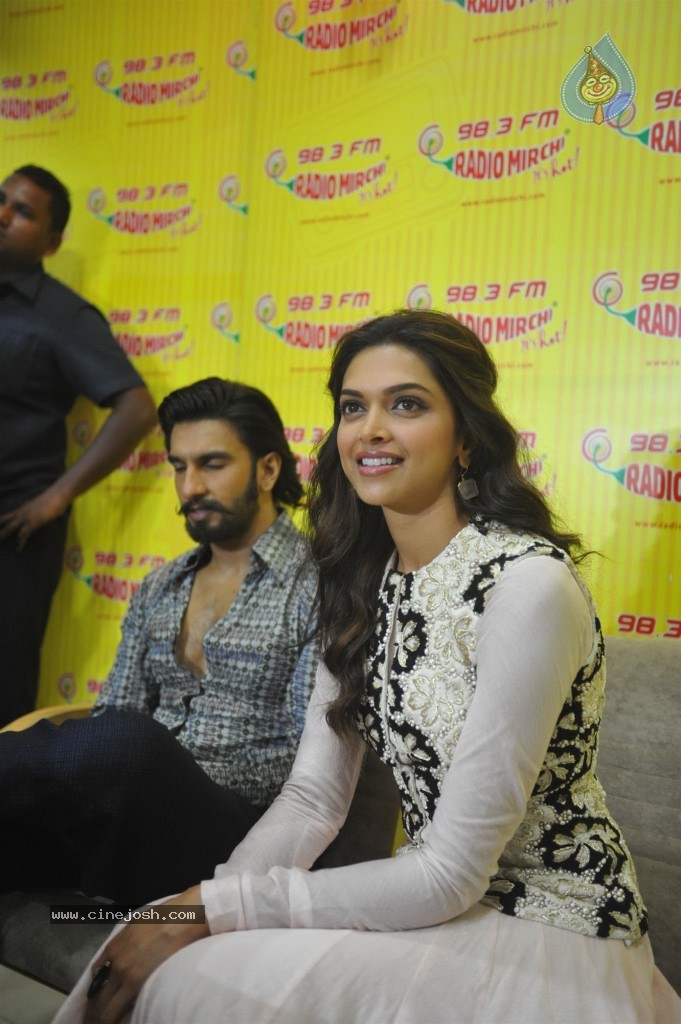 Ram Leela Team at Radio Mirchi - 21 / 44 photos