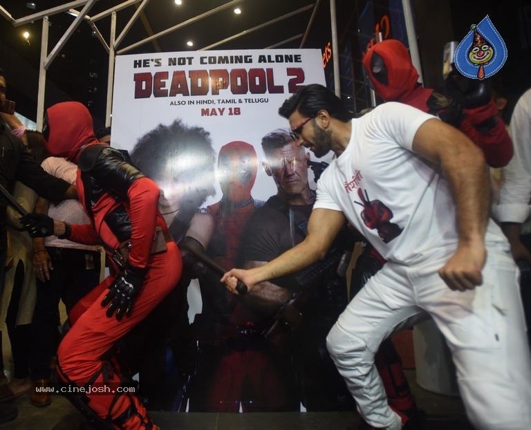 Ranveer Singh Host Special Screening Of Deadpool 2 - 8 / 17 photos