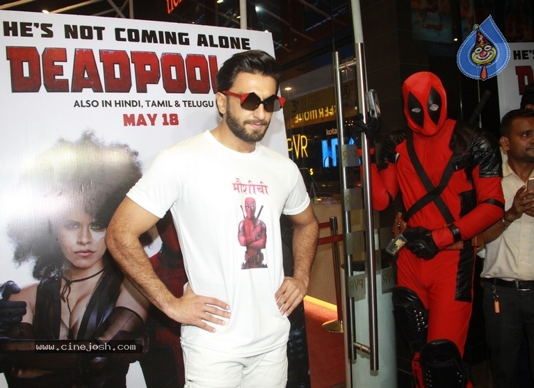 Ranveer Singh Host Special Screening Of Deadpool 2 - 13 / 17 photos