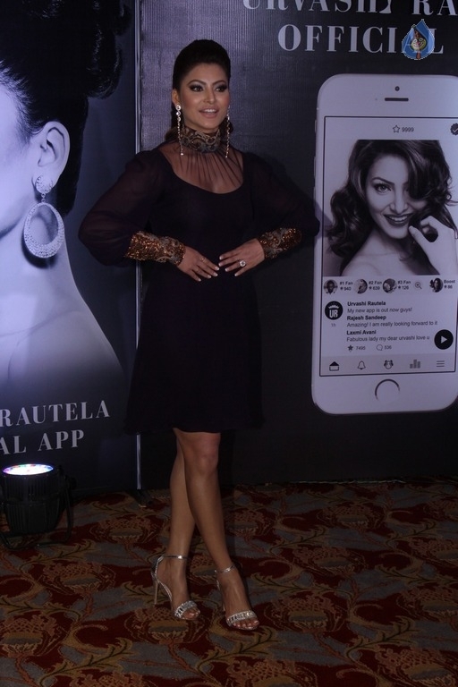 Urvashi Rautela Launches Her Mobile App - 17 / 36 photos