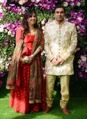 Akash Ambani and Shloka Mehta Wedding Reception - 17 of 38