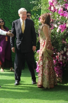 Akash Ambani and Shloka Mehta Wedding Reception - 28 of 38