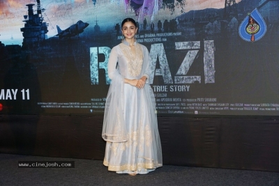 Alia Bhatt And Vicky Kaushal At Song Launch Of Film Raazi - 8 of 9