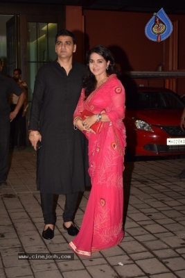Bollywood Celebrities at Arpita Khan Pre Diwali Bash - 11 of 51