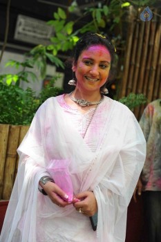 Bollywood Celebrities at Holi Celebrations - 9 of 84