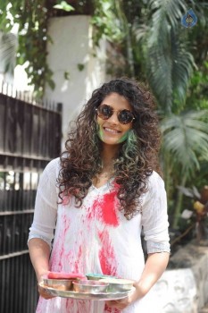 Bollywood Celebrities at Holi Celebrations - 33 of 84