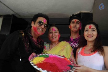 Bollywood Celebrities at Holi Celebrations - 34 of 84