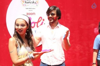 Bollywood Celebrities at Holi Celebrations - 35 of 84