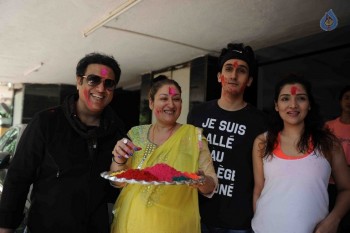 Bollywood Celebrities at Holi Celebrations - 66 of 84