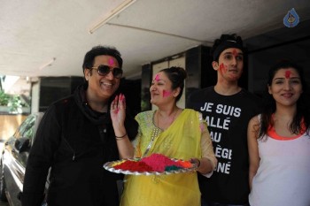 Bollywood Celebrities at Holi Celebrations - 67 of 84