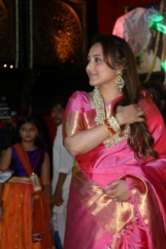 Bollywood Celebrities Attend Durga Pooja - 7 of 41
