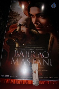 Film Bajirao Mastani Poster Launch - 17 of 21