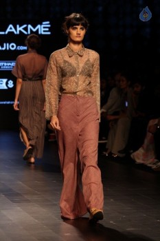 Models at Lakme Fashion Week Summer 2017 Show - 34 of 51