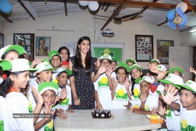 Pooja Hegde Celebrate Her Birthday With Smile Foundation Kids - 13 of 15